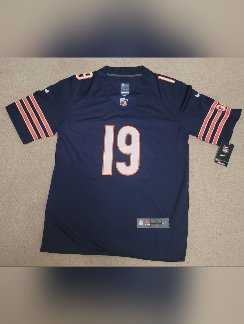 Chicago Bears Tory Taylor #19 Stitched NFL Jersey Men S